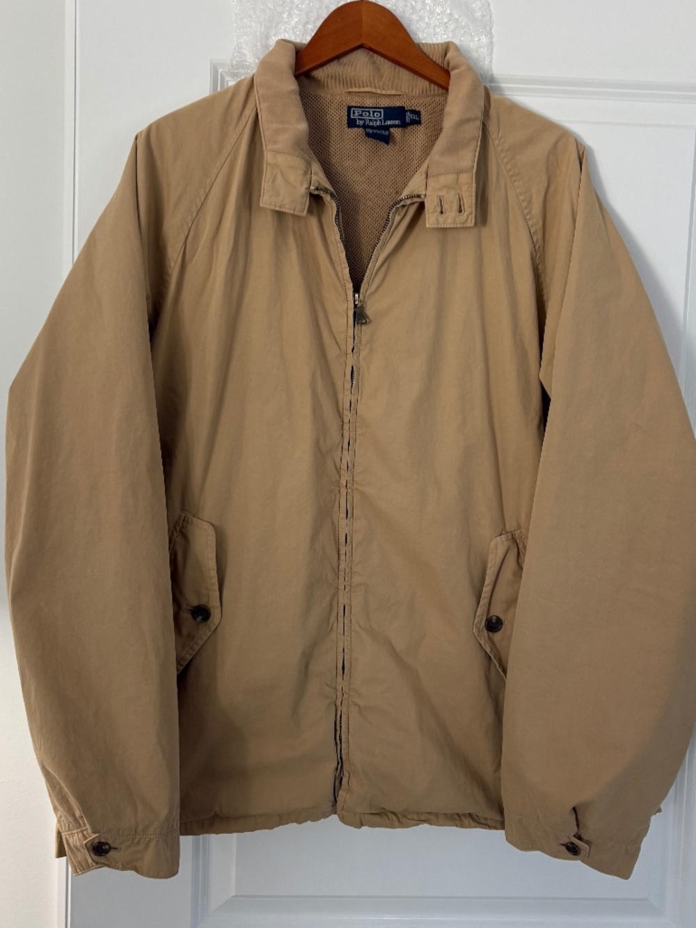 Vintage Men's Polo by Ralph Lauren Khaki Jacket